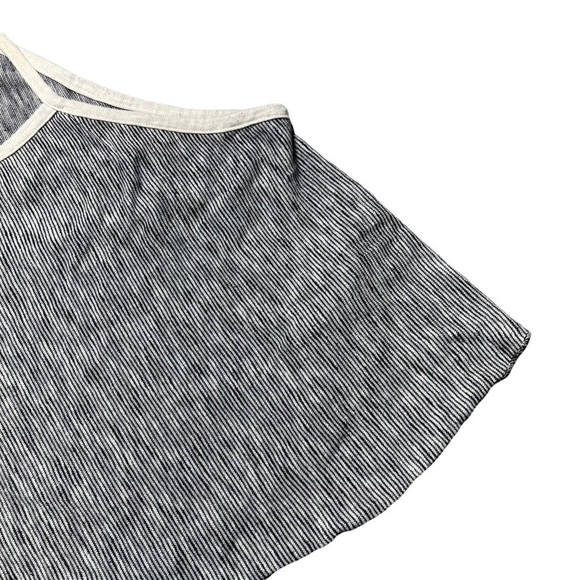 Zara Knit Thin Striped Sleeveless Cropped Halter Top S - Picture 4 of 9